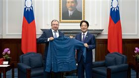 ▲總統賴清德接見「烏克蘭跨黨派國會議員訪問團」。（圖／總統府提供） 