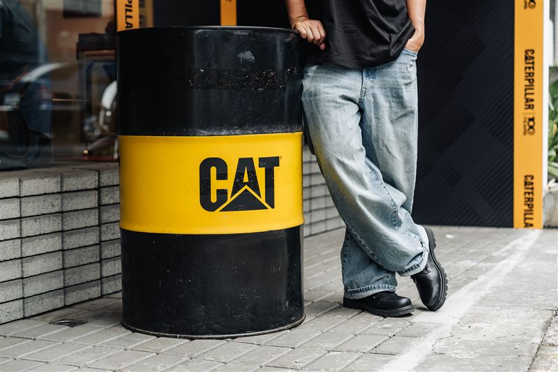 CAT Footwear於士林捷運站旁的CAFE!N士林門市舉行獨家策展。(圖/品牌業者提供)