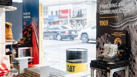 CAT Footwear於士林捷運站旁的CAFE!N士林門市舉行獨家策展。（圖／品牌業者提供）