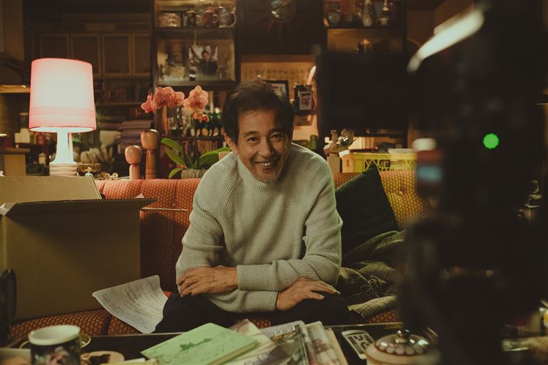 秦漢笑說,父女感情是世界共感, 感謝韓國朋友的喜愛與支持。(圖/Netflix提供)