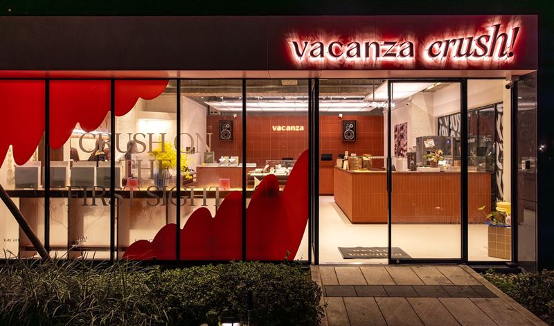 vacanza 攜手人氣甜點品牌 Ruby&rsquo;s，8月9日於台北中山全新登場「crush！」飾品甜點複合店。（圖／品牌業者提供）