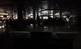 松山機場跳電（圖／翻攝畫面）