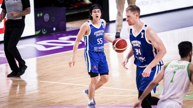 台灣男籃高錦瑋。（圖／翻攝自FIBA官網）