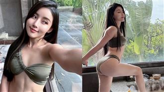 最辣營養師比基尼戰袍　傲人S曲線太香了