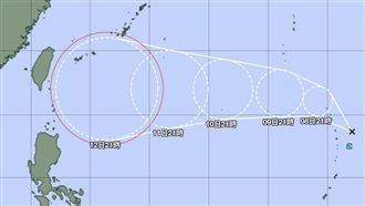 颱風楊柳將生成　日氣象廳曝路徑直衝台灣