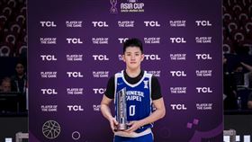 ▲台灣男藍林庭謙對伊拉克拿下22分，獲選單場最佳球員。（圖／翻攝自FIBA官網）
