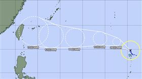 楊柳颱風（圖／翻攝自日本氣象廳）