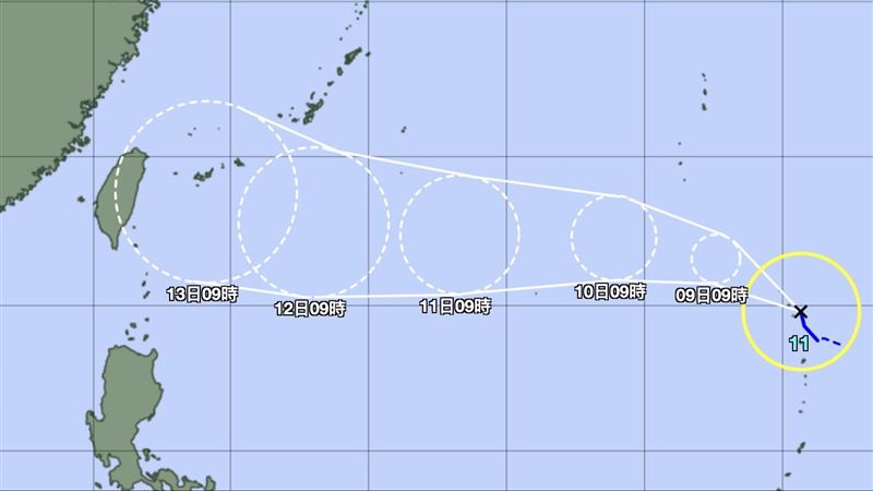 楊柳颱風恐達中颱襲台　專家點名2地注意