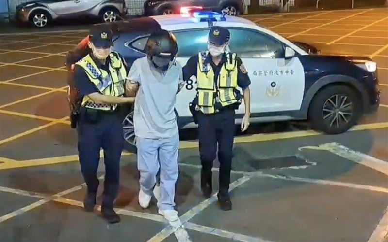 外籍移工阮男被移送台中地檢署偵辦。（圖／翻攝畫面）
