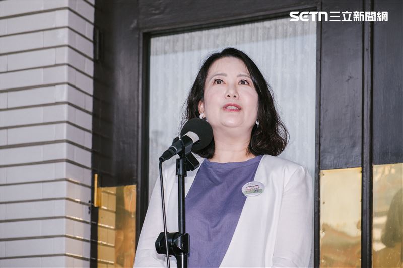 吳思瑤表示，性別、妝容或是買化妝品的議題可以討論，但不要歪樓到「核心不見了」，如果因此被成功轉移焦點，有點可惜。（圖／記者楊士誼攝影）