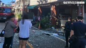 南投,埔里,瓦斯,氣爆,重傷,命危（圖／翻攝畫面）