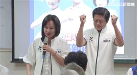 ▲柯志恩力挺羅明才反罷免。（圖／翻攝畫面）