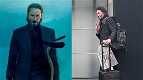  ▲基努李維因為不羈的形象，經常被開玩笑說像是「流浪漢」。（圖／翻攝自小紅書）