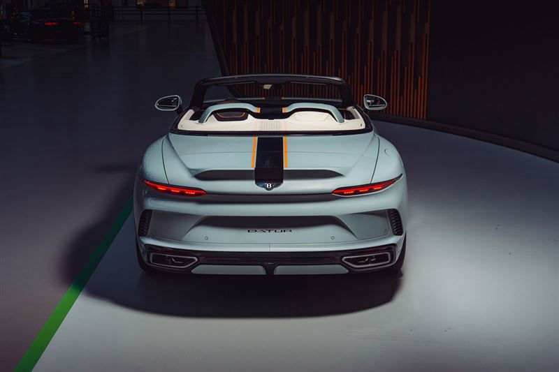 賓利Mulliner敞篷車成為經典的6.0升W12雙渦輪引擎最終作品。（翻攝Bentley網站）