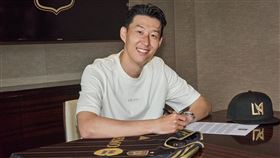 ▲孫興慜正式加盟LAFC。（圖／翻攝自X平台 @LAFC）