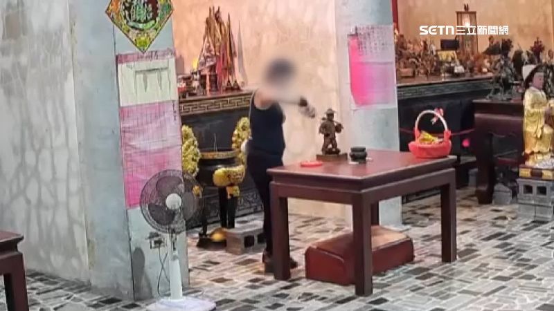 獨／五谷宮接連遭竊、潑酒　廟方貼通緝令