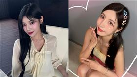 南珉貞、趙娟週。（圖／翻攝自南珉貞、趙娟週IG）
