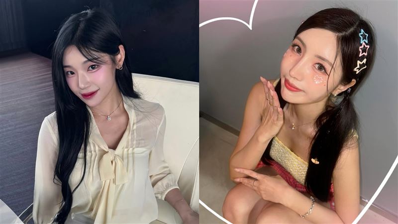 韓籍啦啦隊女神南珉貞（右）、趙娟週（左）在台擁有超高人氣。（圖／翻攝自南珉貞、趙娟週IG）