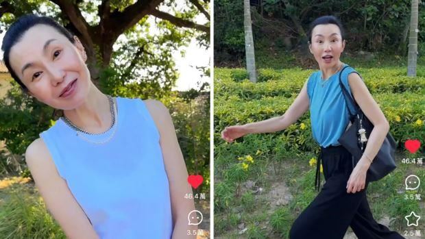 60歲張曼玉近況曝光　素顏亮相太震撼
