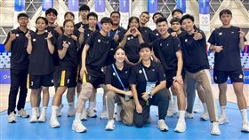 ▲台灣合球代表隊成都世運首戰就以28：14擊敗地主中國隊。（圖／翻攝自合球協會臉書）