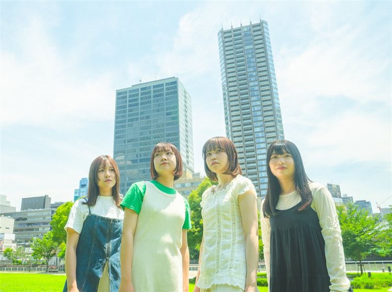 大阪的全女子樂團 Haku.演出將成為今年浪人祭最大亮點。（圖／笨道策展有限公司提供）