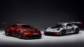 ▲保時捷911 Cup與911 GT3 R。（翻攝PORSCHE網站）