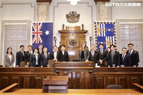 盧秀燕率團訪澳！與布里斯本市長相見歡（圖／翻攝畫面）