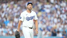 ▲柯蕭（Clayton Kershaw）6局僅失1分拿下本季第6勝。（圖／路透社／達志影像）