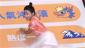 曾智希今天出席新節目首映。（圖／記者鄭孟晃攝影）