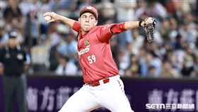 ▲中職36年例行賽，味全龍後援投手陳冠偉。（圖／記者劉彥池攝影）