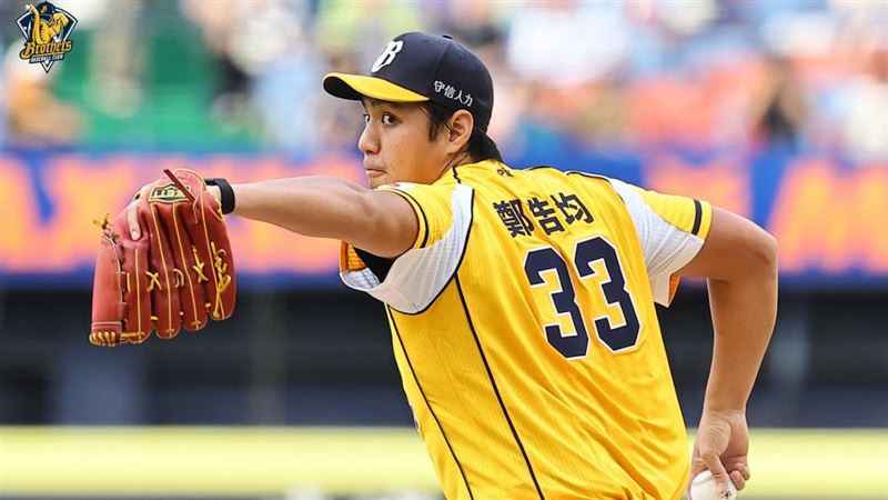 中信兄弟鄭浩均。（圖／中信兄弟提供）