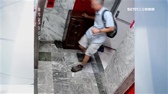 獨／華廈社區惡住戶　喝醉擾鄰踹門摔鞋架