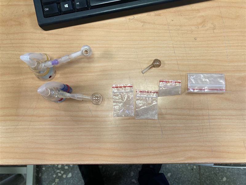 警方查獲的毒品。(圖/翻攝畫面)