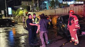 新北中和區今（10）日凌晨發生一起死亡車禍。（圖／翻攝畫面）