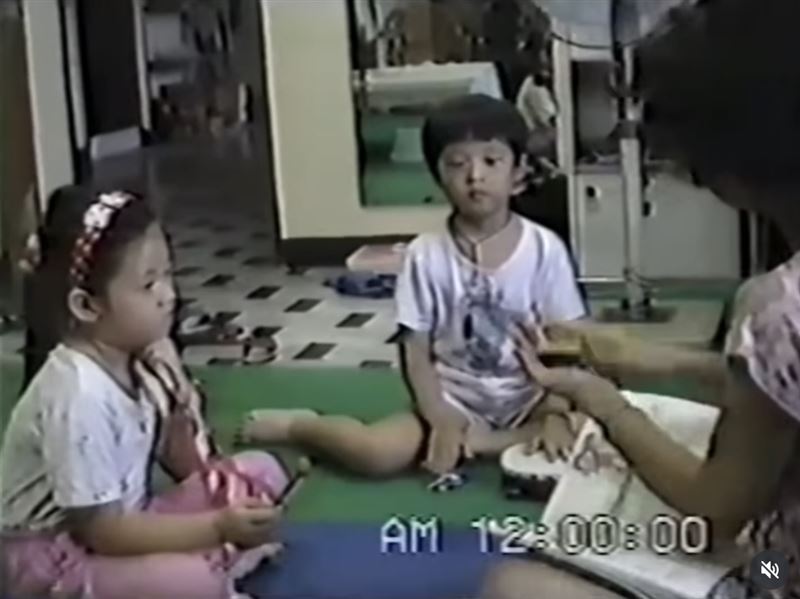林逸欣結婚時公開父母從小錄製的短影片，並集結成長影音和大家分享。（圖／翻攝自林逸欣IG）