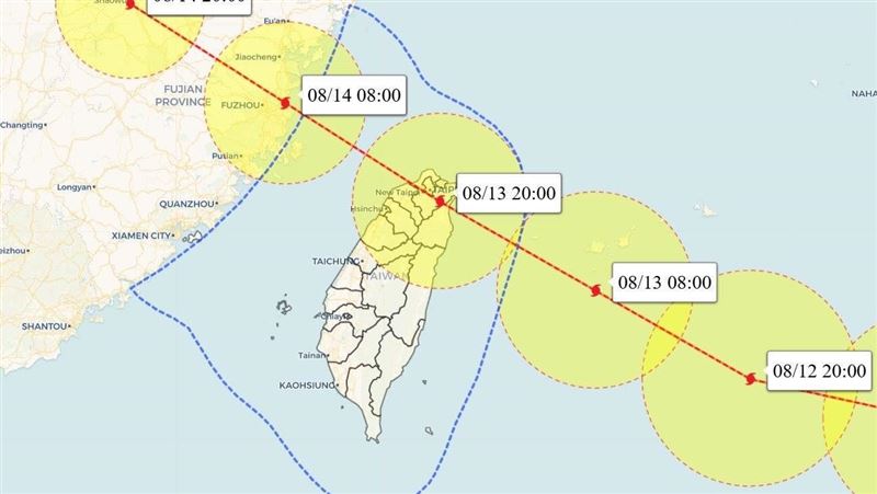 楊柳估撐過強垂直風切　預報路徑更偏台灣