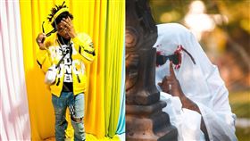 T-Hood才扮成鬼魂，沒想到竟遭人槍殺身亡。（圖／翻攝自IG）