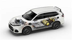 ▲CR-V e:FCEV採用燃料電池。（翻攝HONDA網站）