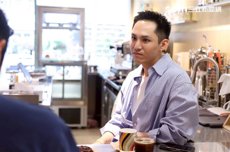 藝人陸正希轉戰餐飲界，砸百萬創業開咖啡店。（圖／記者鄭孟晃攝影）