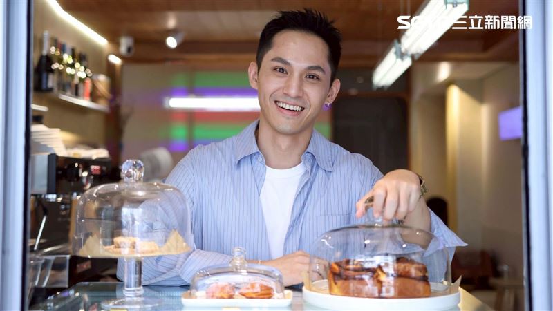 藝人陸正希轉戰餐飲界,砸百萬創業開咖啡店。(圖/記者鄭孟晃攝影)