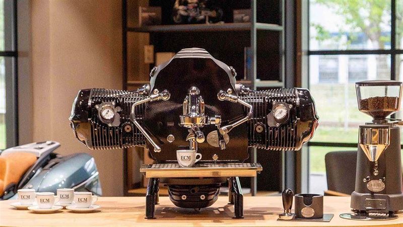 BMW引擎變咖啡機！德國手工限量打造