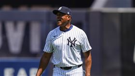 ▲史上救援王李維拉（Mariano Rivera）10日參加洋基OB賽。（圖／美聯社／達志影像）