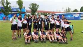 台灣世運女子拔河隊豪取7連勝摘金，締造史無前例世運6連霸。（圖／中華奧會提供）