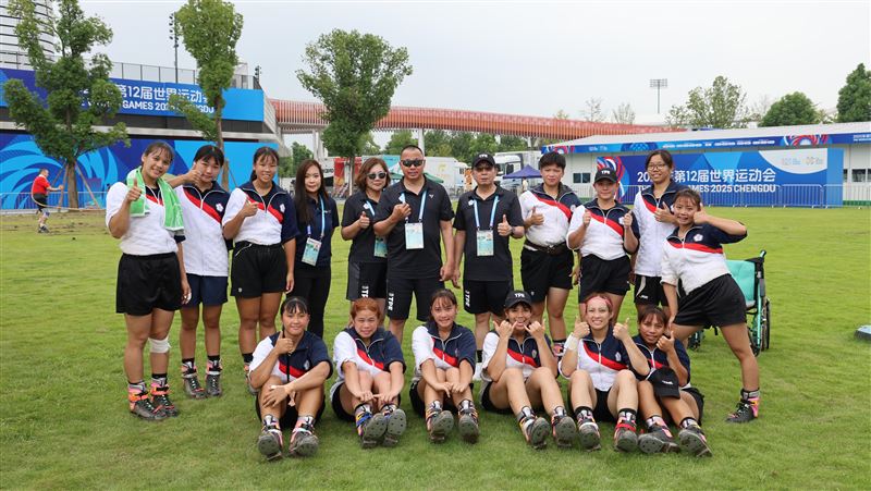 台灣世運女子拔河隊豪取7連勝摘金，締造史無前例世運6連霸。（圖／中華奧會提供）