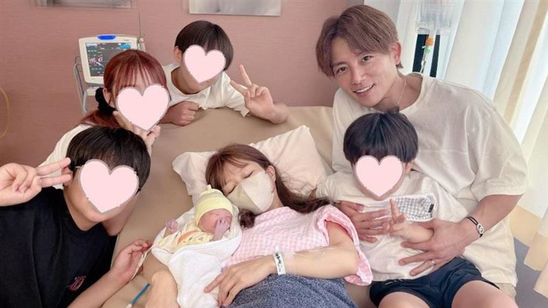 辻希美順利生下女寶。（圖／翻攝自辻希美IG）