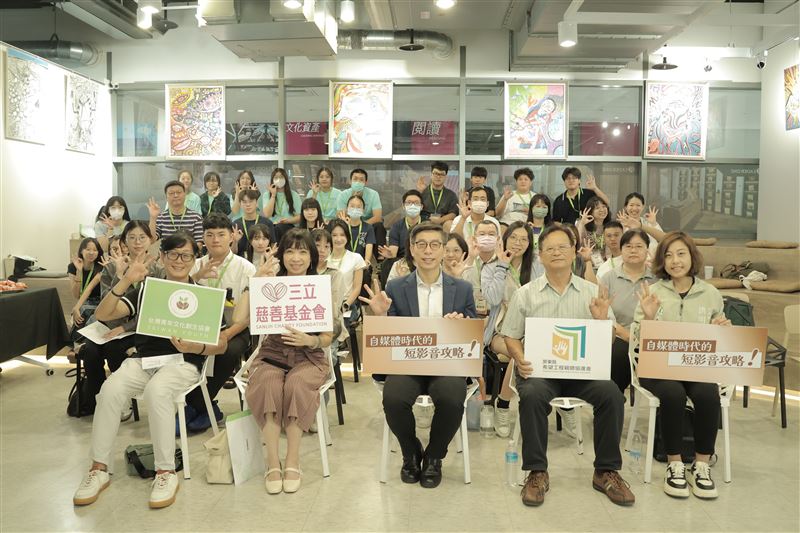 短影音工作坊反應熱烈，學員期盼能持續加開。（圖／台灣青年文化創生協會提供）