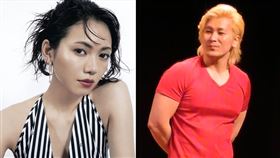 日本30歲人氣女星二階堂富美今（10）日無預警宣布，閃婚大她11歲的諧星「Maple超合金」成員 Kazlaser。（圖／翻攝自二階堂富美Instagram、翻攝自カズレーザーInstagram）