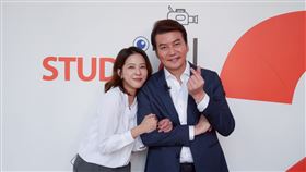 倪齊民、蘇晏霈與王燦、徐千京。（圖／民視提供）