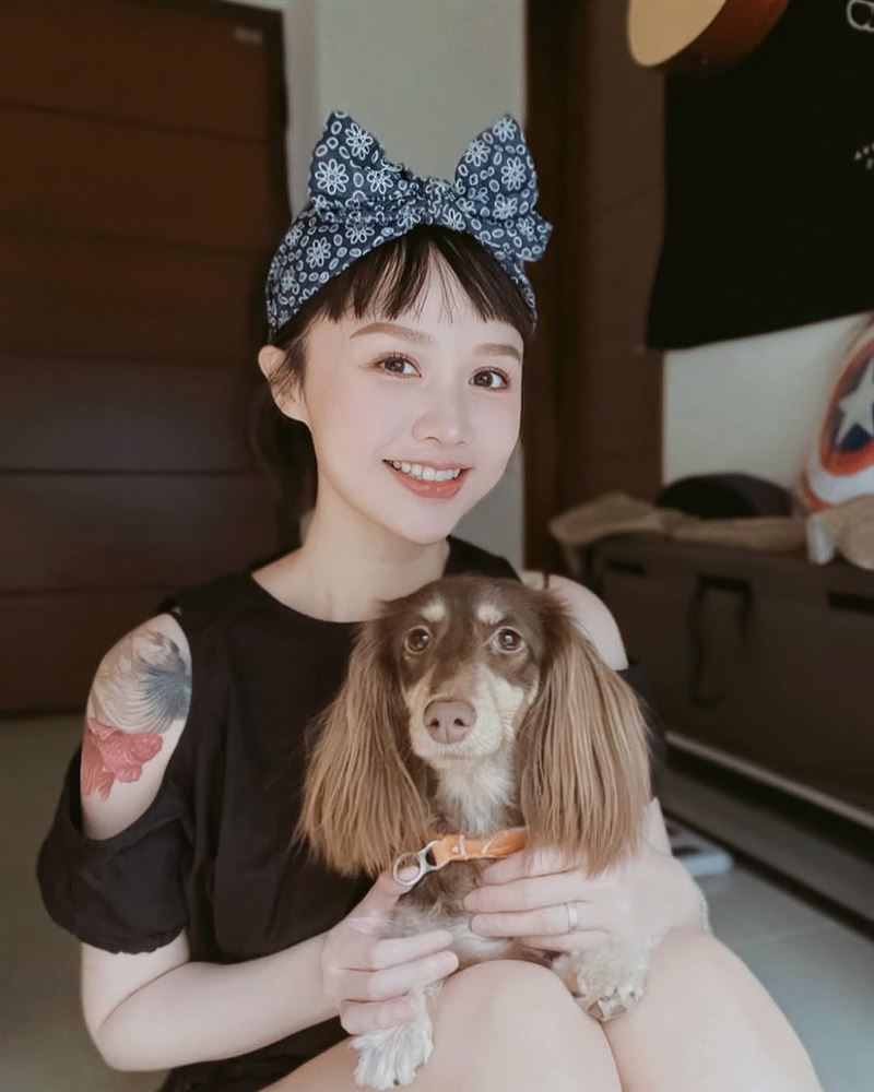 知名美妝部落客Liz（荔枝兒）驚傳驟逝。（圖／翻攝自hehehaha1989 IG）