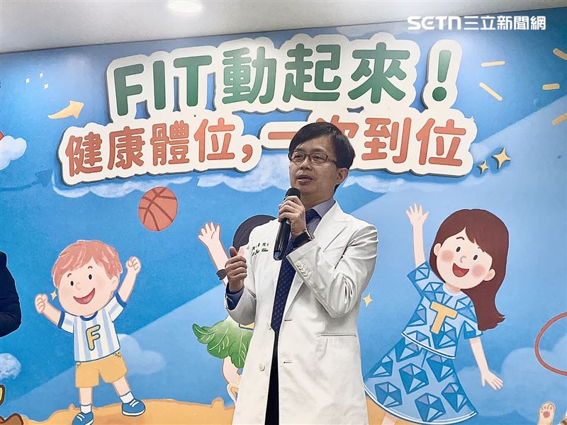 陳木榮表示，喝一杯含糖飲料就可能讓孩子的生長激素停止分泌。（圖／記者蔣季容攝影）